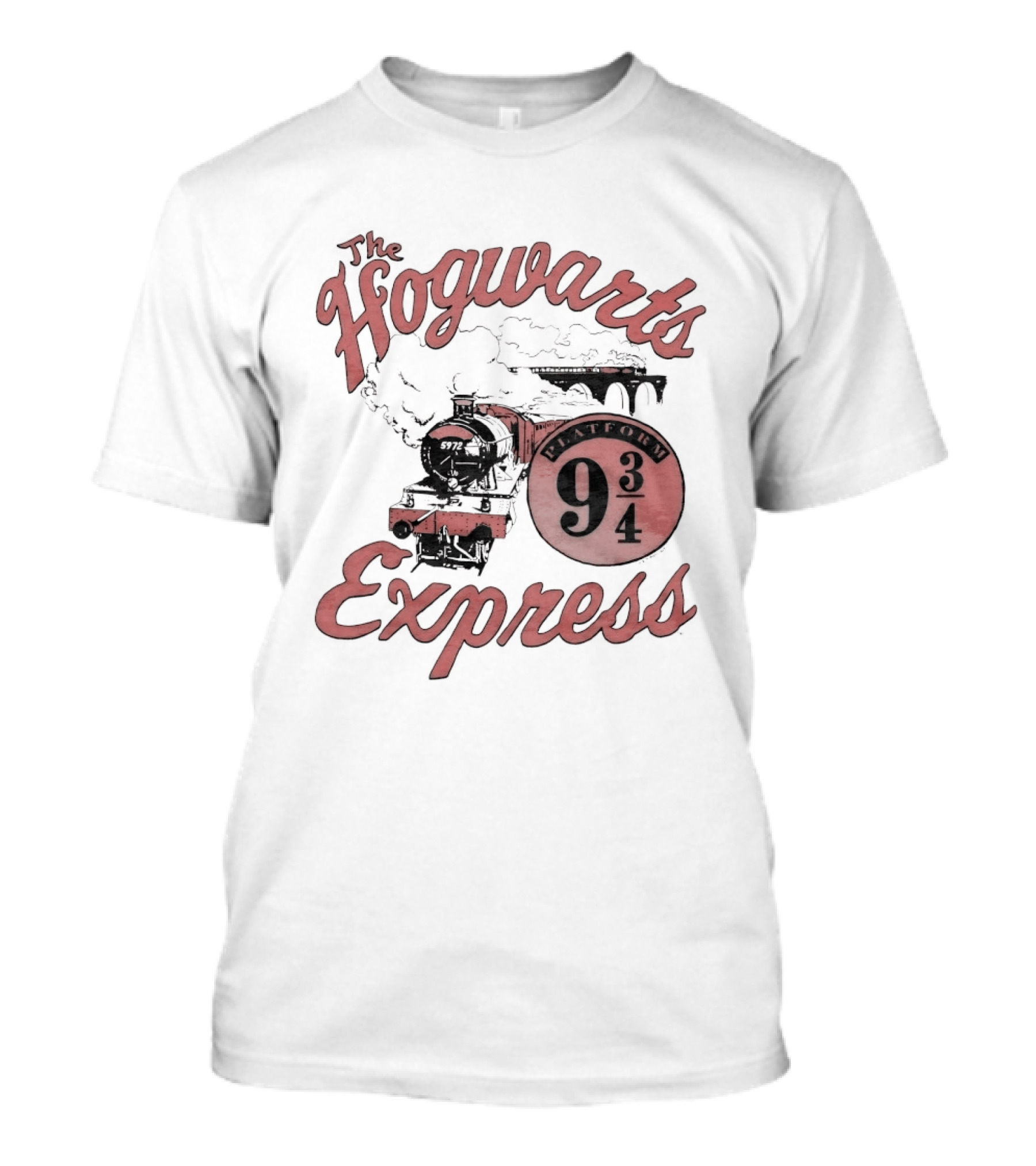 The Hogwarts Express Platform 9 3/4 Train With Smoke T-Shirt