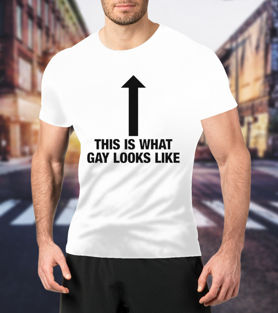 This Is What Gay Looks Like Arrow Symbol Pride T-Shirt