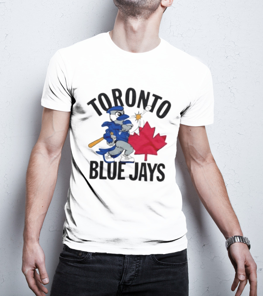 Toronto Blue Jays Baseball Maple Leaf T-Shirt