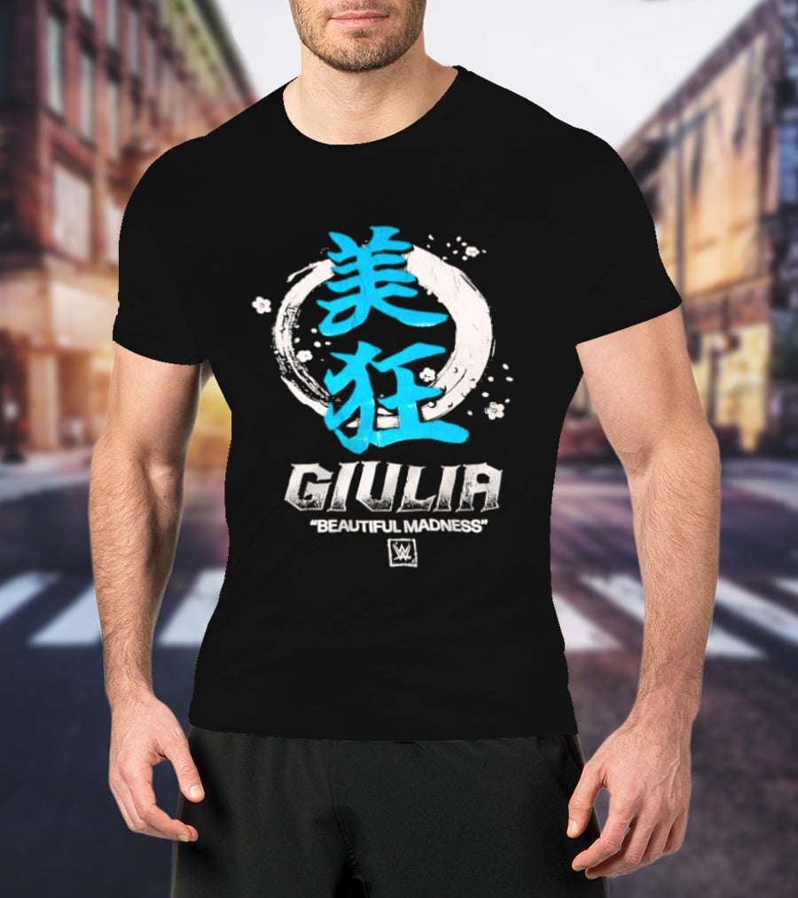 Giulia Beautiful Madness Kanji Brushstroke T-Shirt