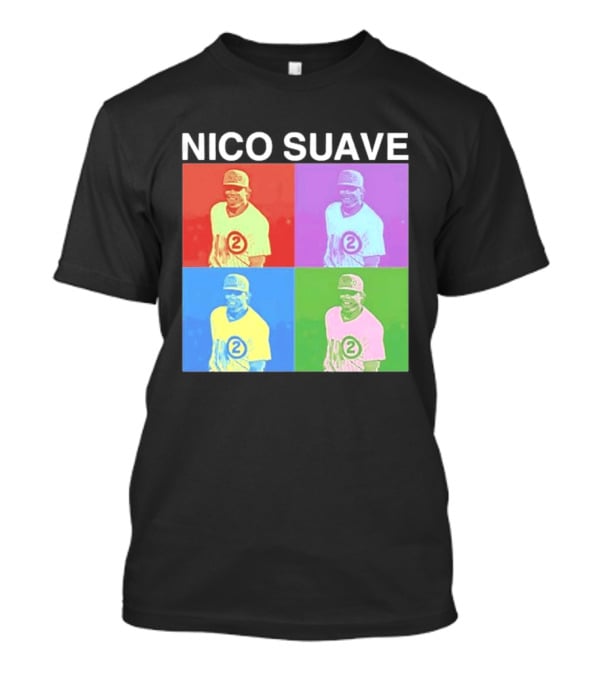 Nico Hoerner Nico Suave Chicago Cubs Player Number 2 Pop T-Shirt