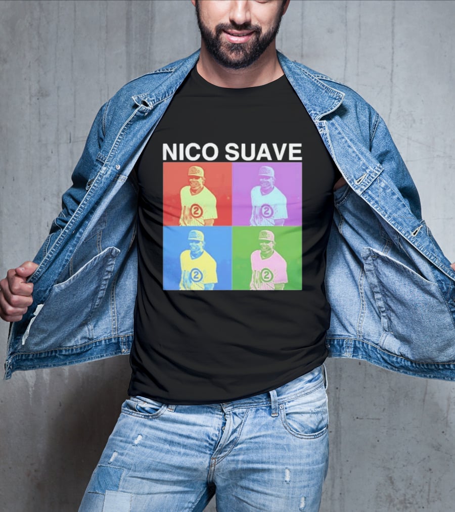 Nico Hoerner Nico Suave Chicago Cubs Player Number 2 Pop T-Shirt