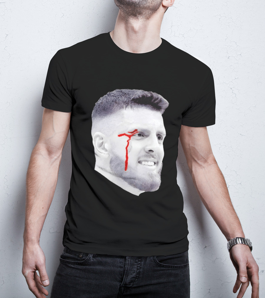 Isaiah Hartenstein IHart Bighead Bloody Face T-Shirt