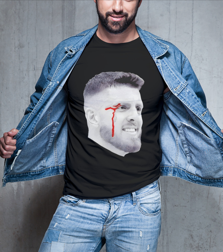 Isaiah Hartenstein IHart Bighead Bloody Face T-Shirt