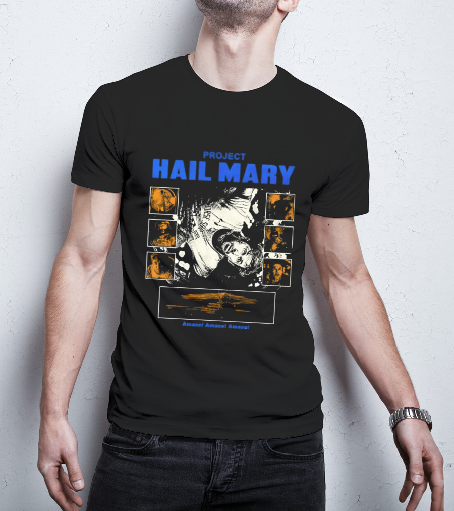 Project Hail Mary Novel Andy Weir Science Fiction T-Shirt
