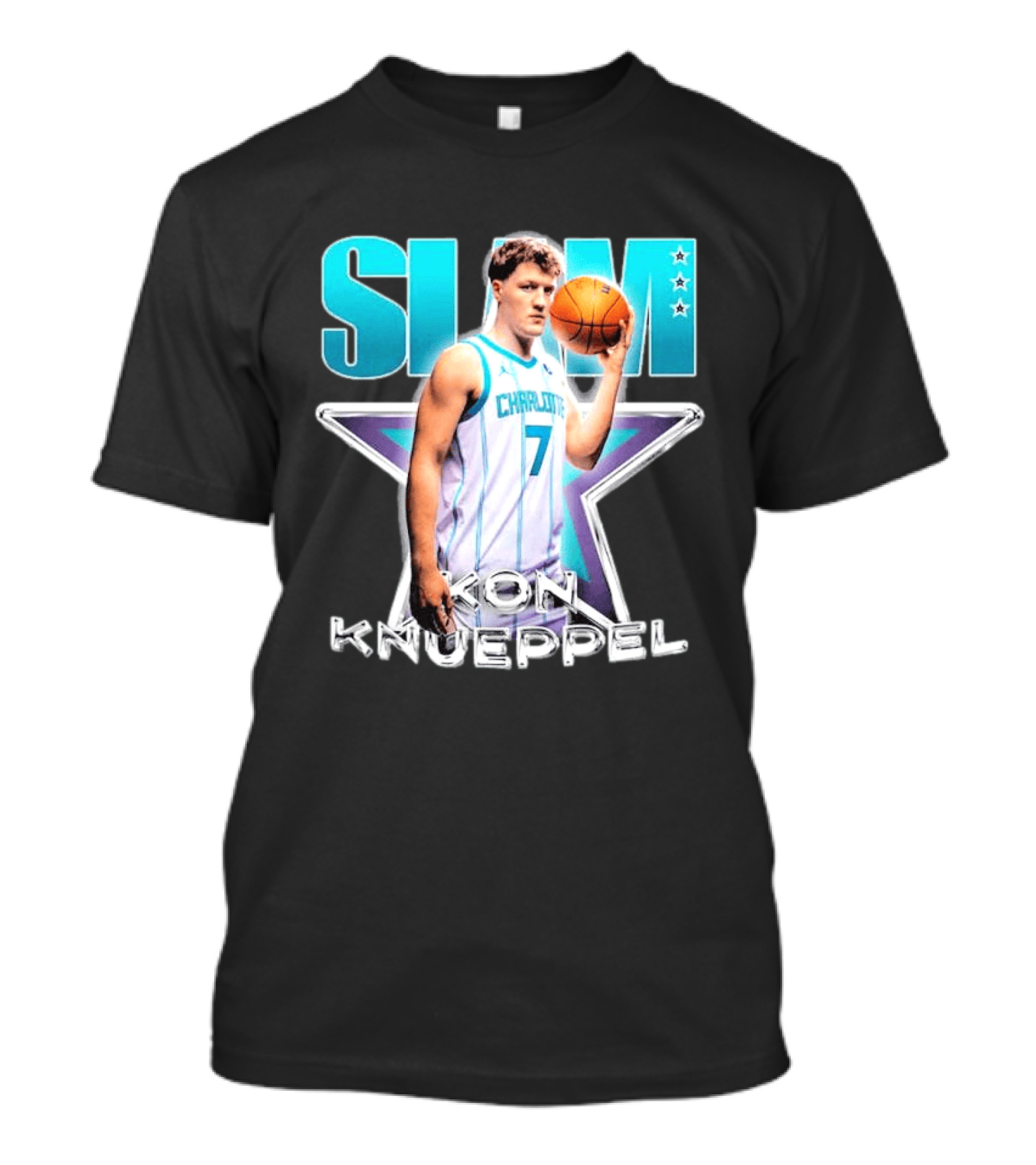 SLAM Magazine Cover April May 2026 Kon Knueppel Charlotte Basketball Issue 261 T-Shirt