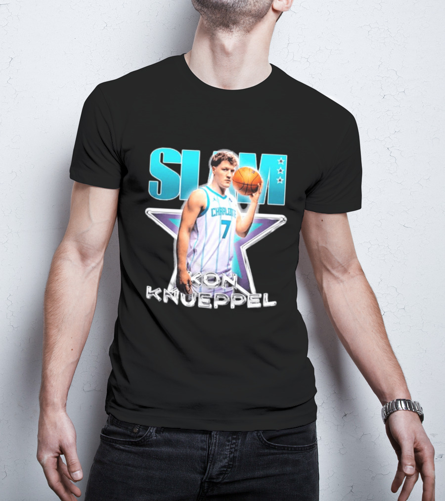 SLAM Magazine Cover April May 2026 Kon Knueppel Charlotte Basketball Issue 261 T-Shirt