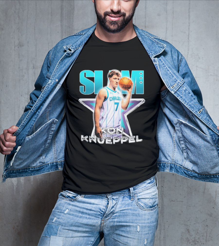 SLAM Magazine Cover April May 2026 Kon Knueppel Charlotte Basketball Issue 261 T-Shirt