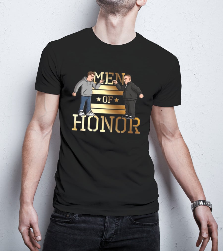 Rico Bosco Jeff Nadu Men Of Honor Confrontation Scene T-Shirt