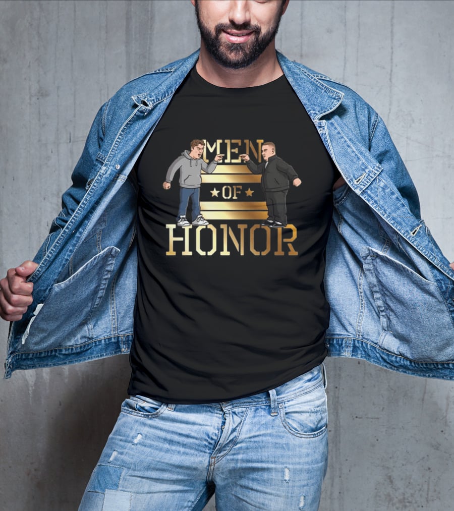 Rico Bosco Jeff Nadu Men Of Honor Confrontation Scene T-Shirt