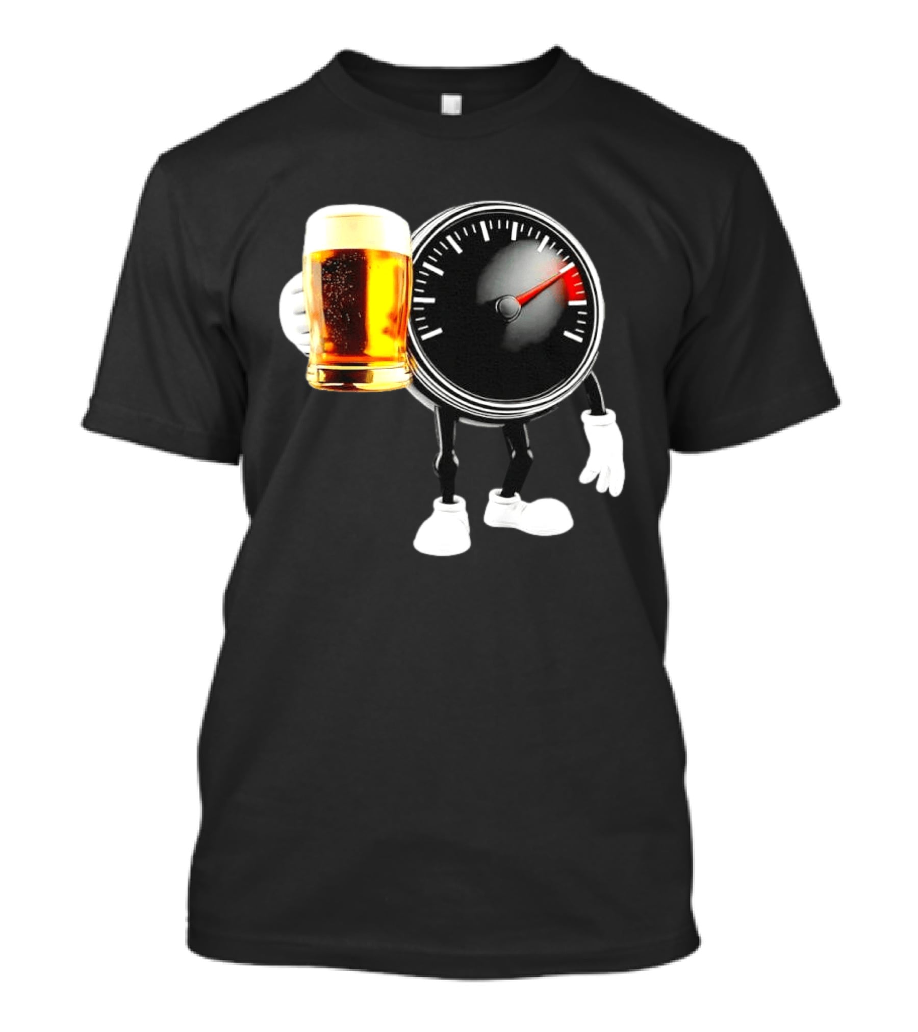 Speedometer Beer Do Not Drink Alcohol When Driving Awareness T-Shirt