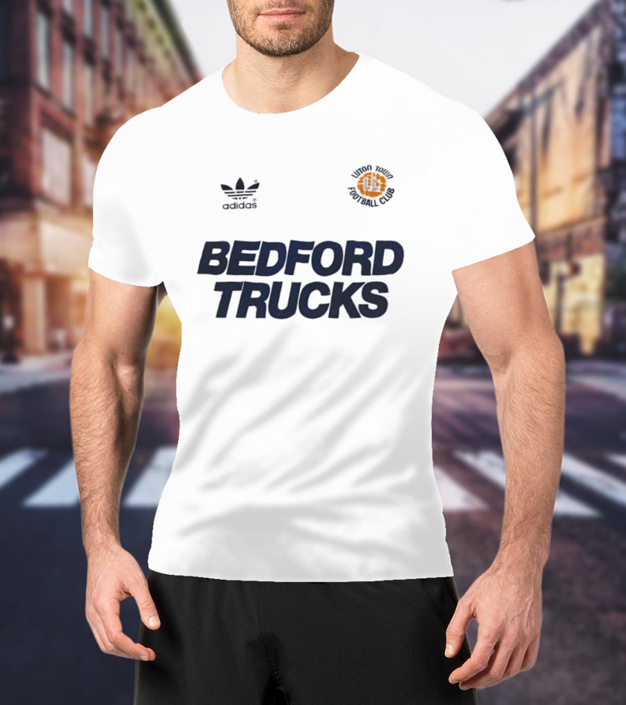 Adidas Bedford Trucks Luton Town Football Club T-Shirt