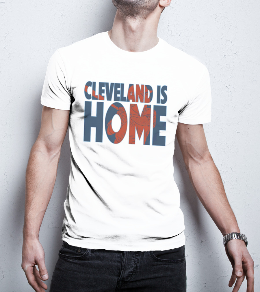 Cleveland Browns Cleveland Is Home Football Team Pride T-Shirt