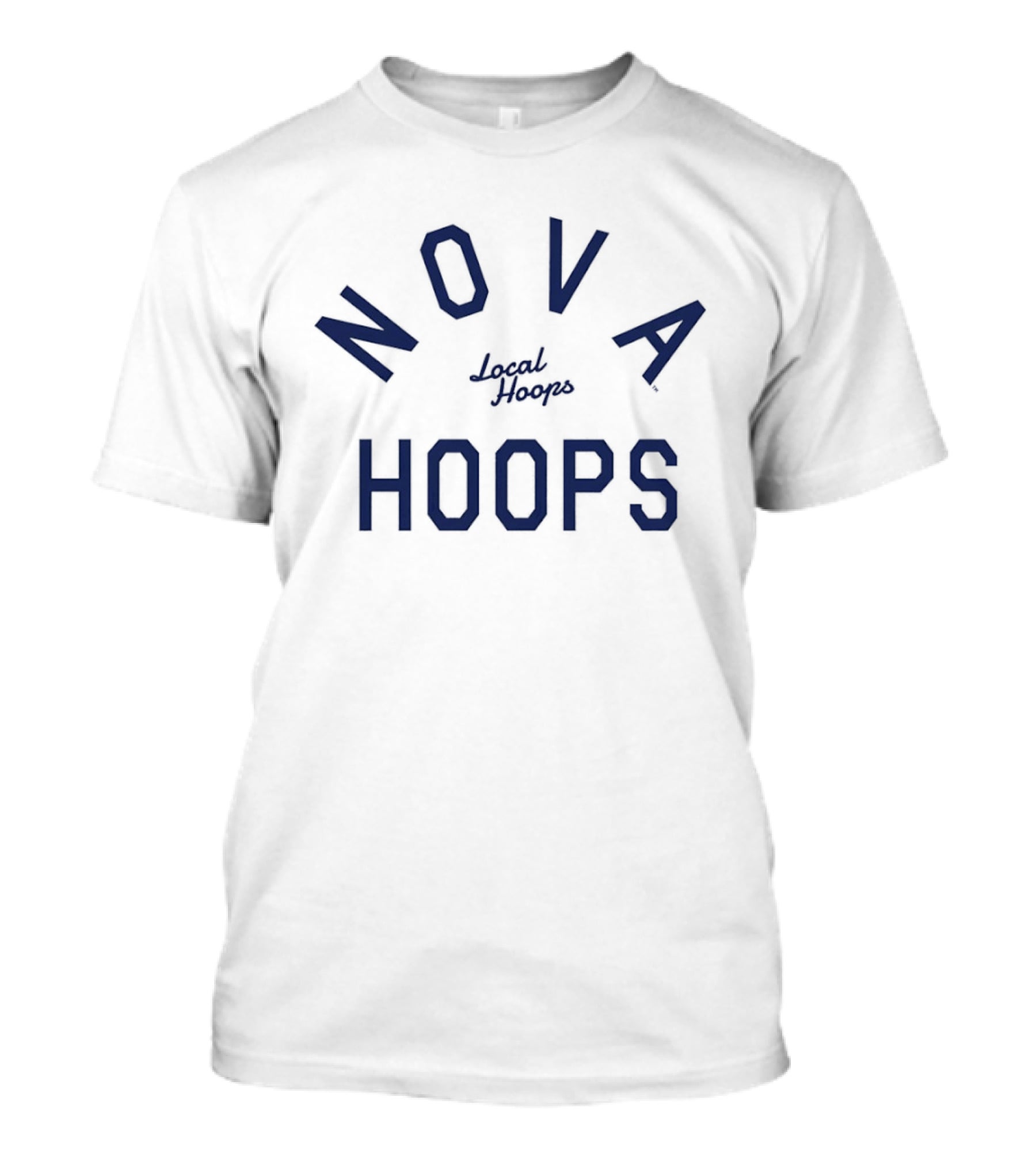 NOVA Hoops Local Basketball Enthusiasts T-Shirt