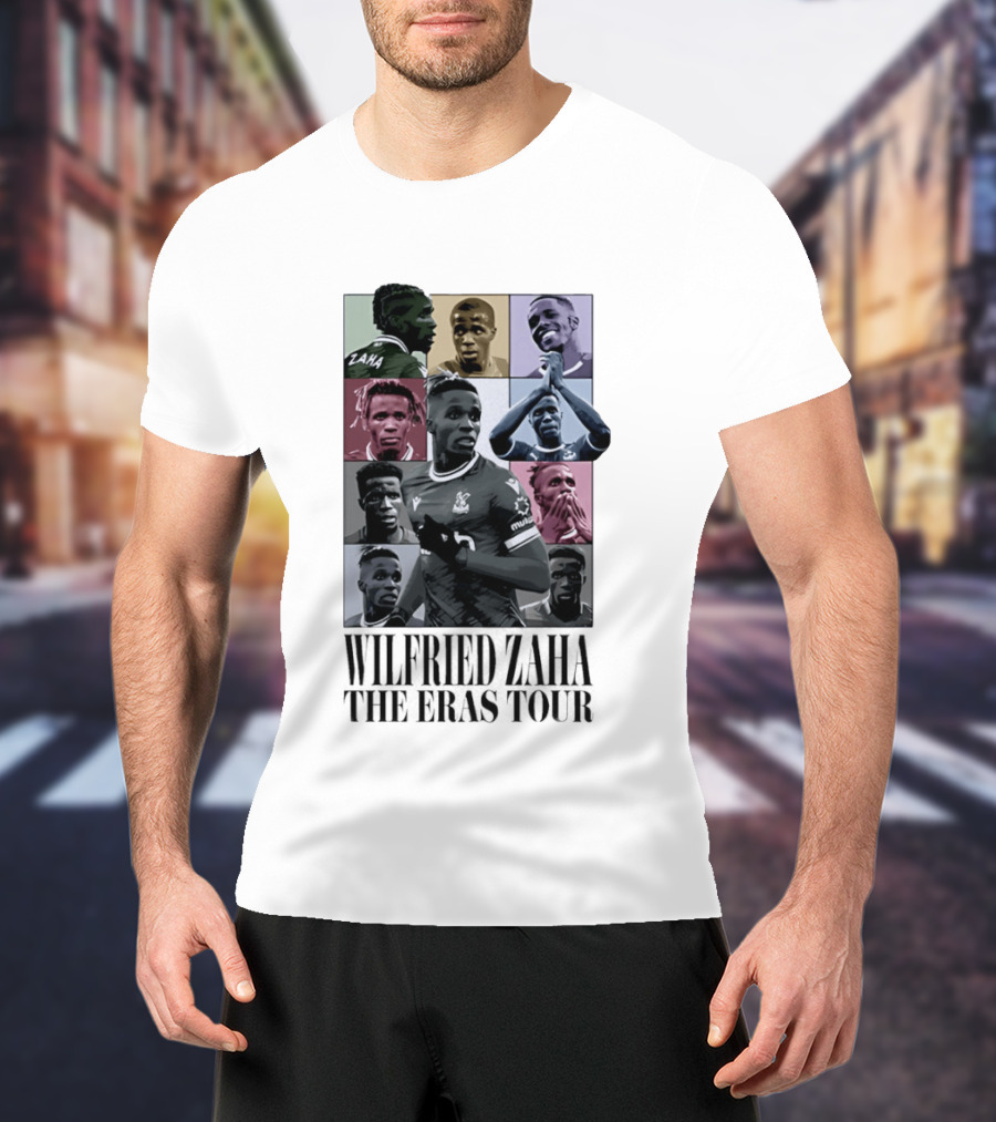 Wilfried Zaha The Eras Tour Soccer Montage T-Shirt