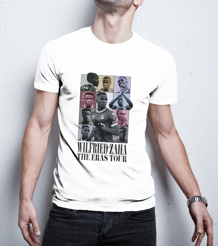 Wilfried Zaha The Eras Tour Soccer Montage T-Shirt