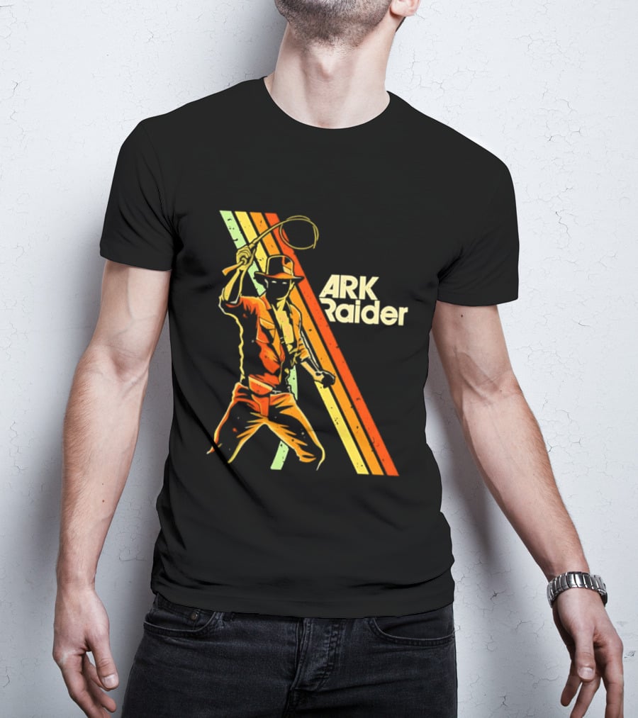 Indiana Jones Ark Raider Retro Whip Adventure T-Shirt