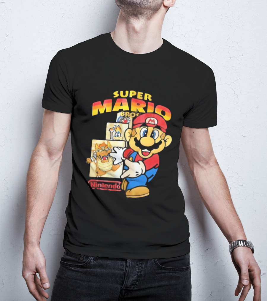 Super Mario Bowser Challenge Pixel Adventures T-Shirt