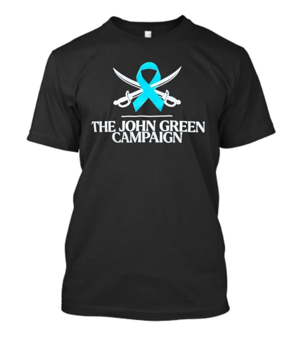 The John Green Campaign Blue Ribbon And Crossed Swords T-Shirt