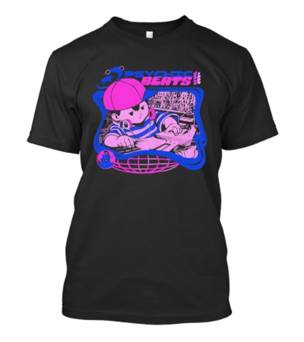 Ness EarthBound Psychic Beats Retro Gaming T-Shirt