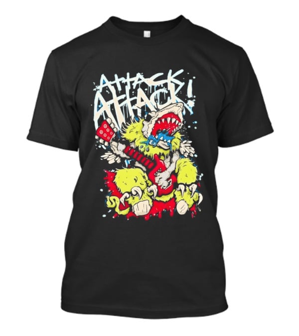 Attack Attack Monster Holding Guitar T-Shirt