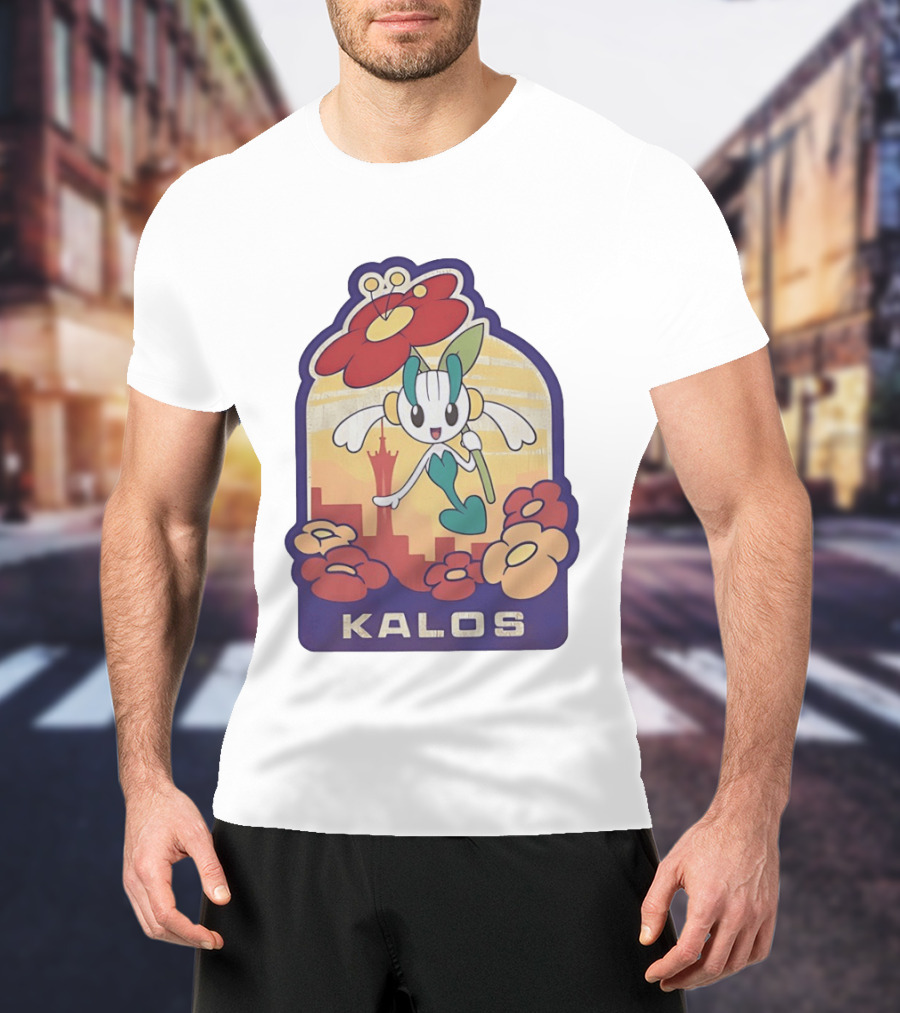 Floette Kalos City Skyline Explore T-Shirt