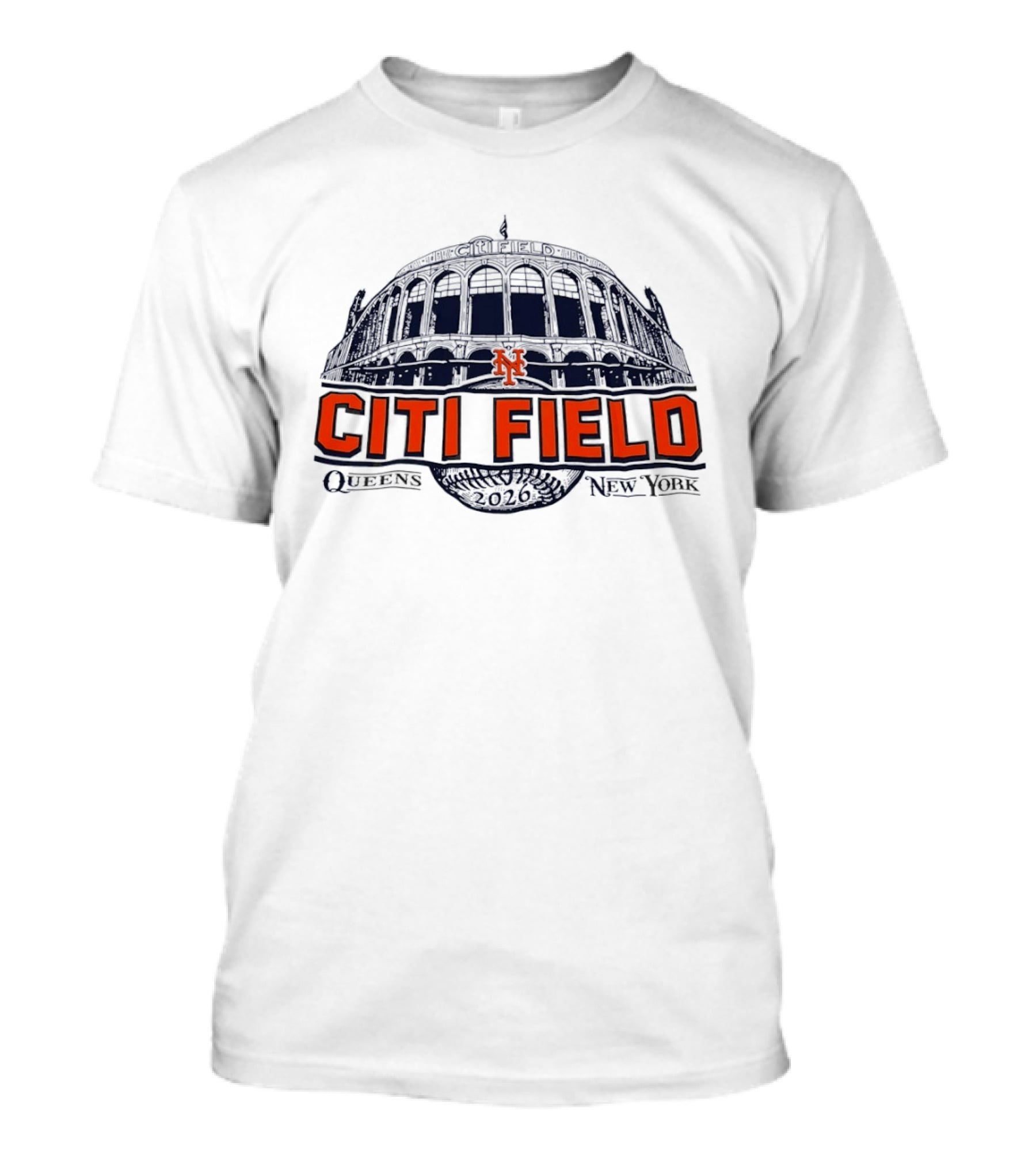 New York Mets Citi Field Queens 2026 T-Shirt