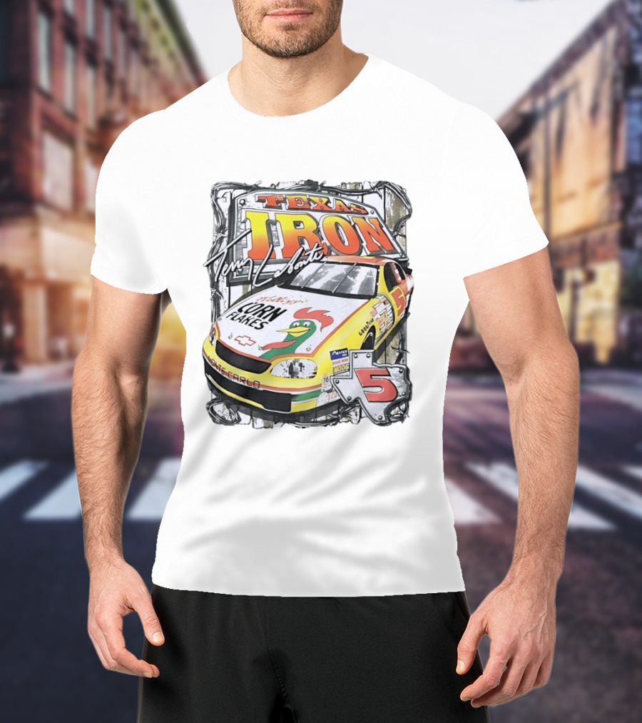 Terry Labonte Texas Iron Corn Flakes Chevrolet Monte Carlo NASCAR Racing 5 T-Shirt