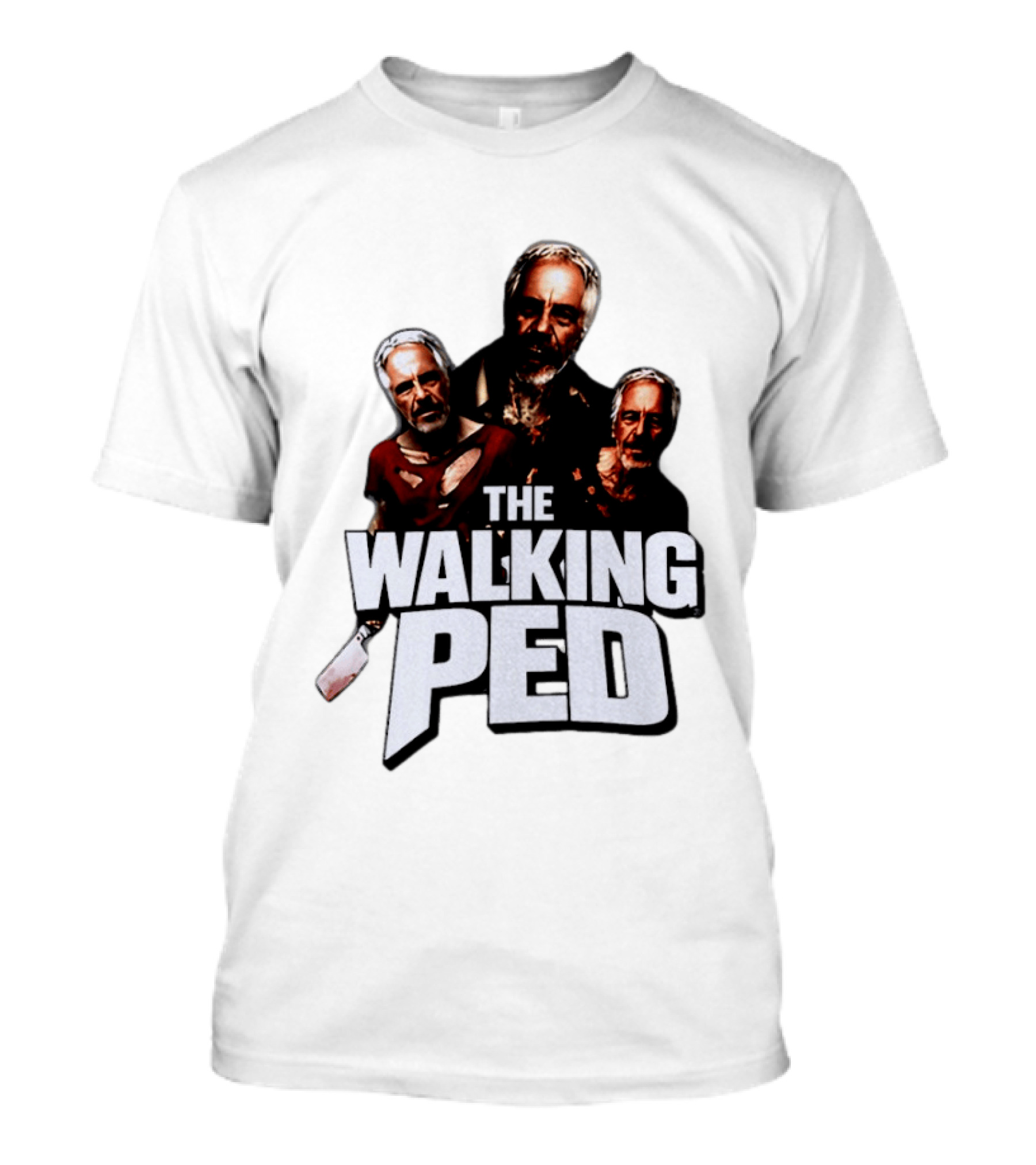 The Walking Ped Jeffrey Parody Horror T-Shirt
