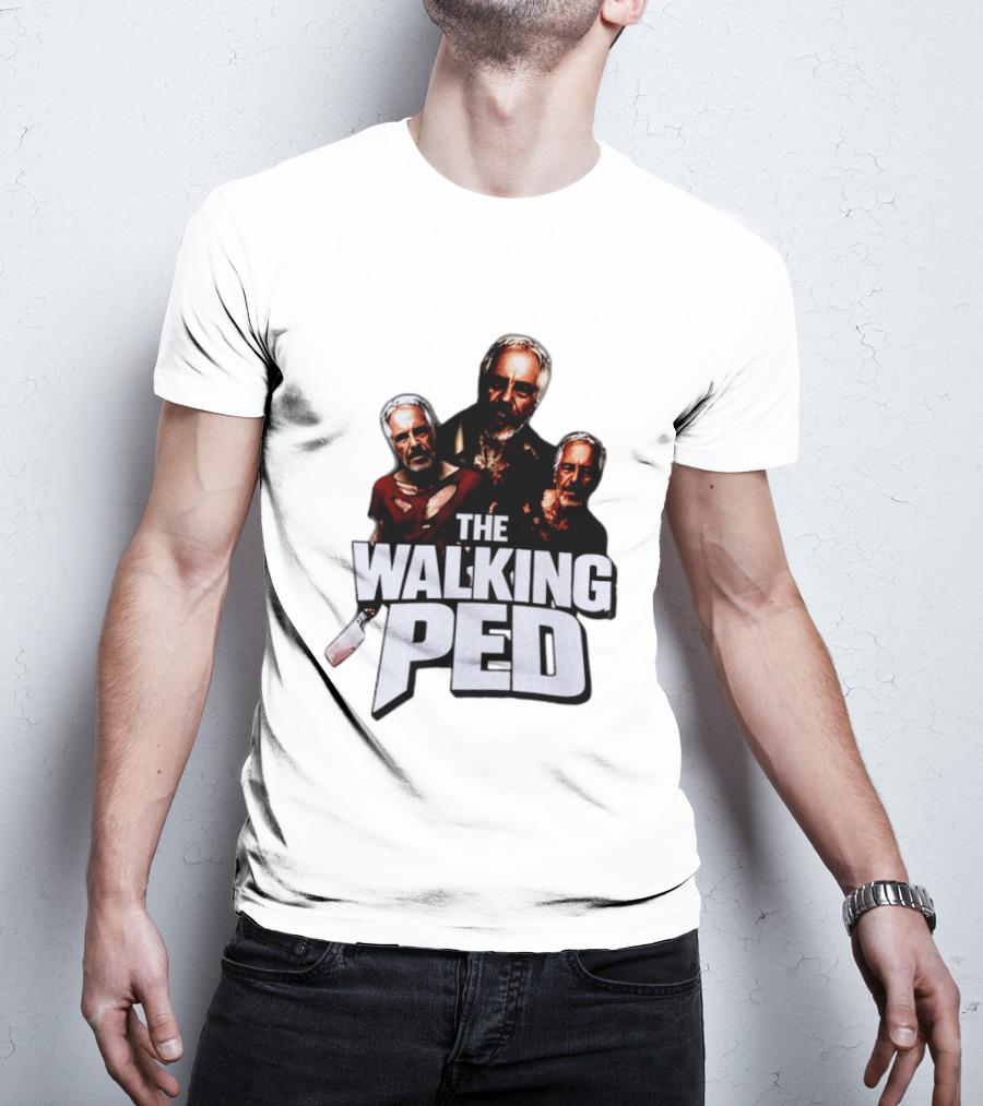 The Walking Ped Jeffrey Parody Horror T-Shirt