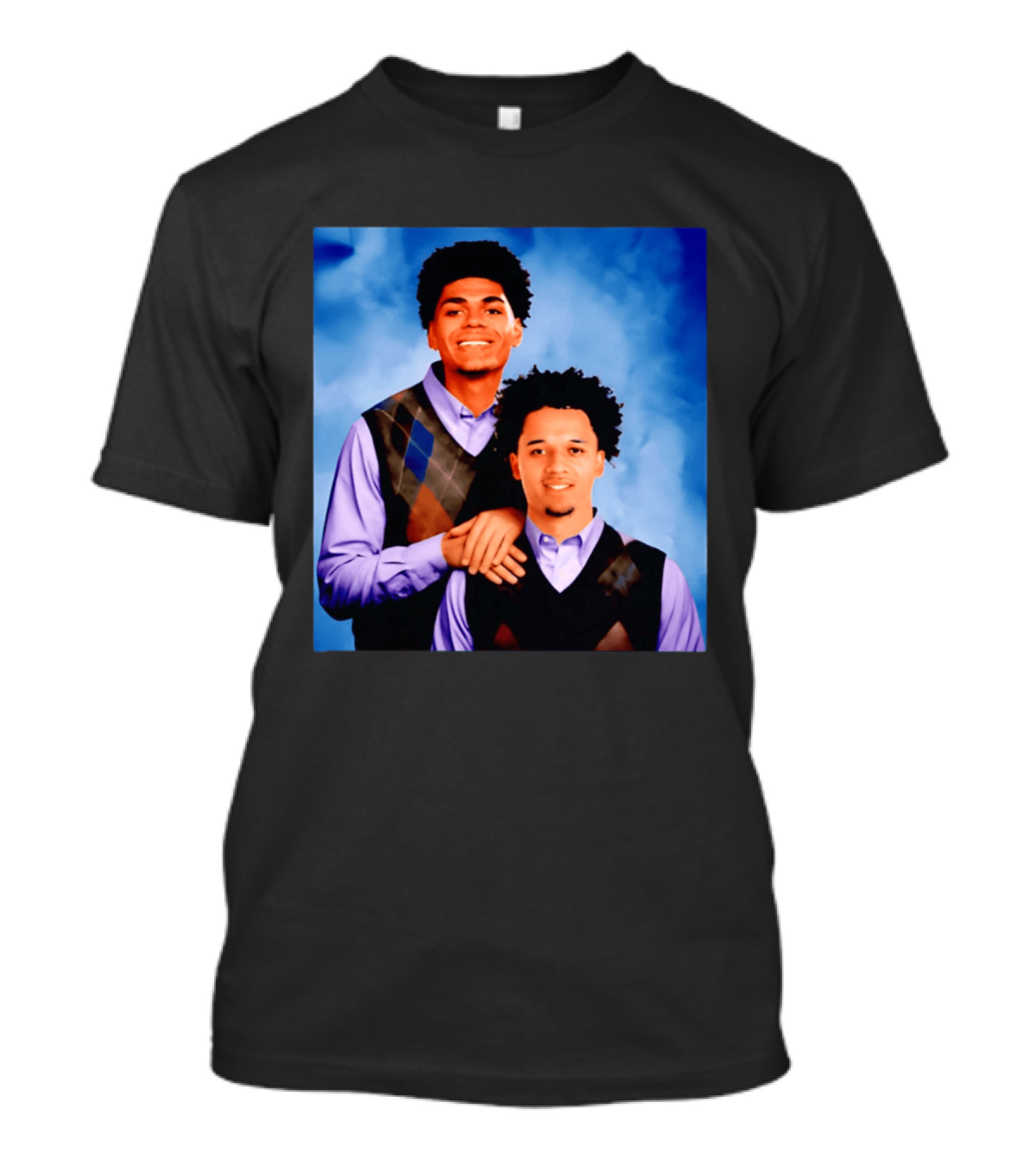 Arizona Wildcats Stars Koa Peat Brayden Burries Step Brother Argyle Vests T-Shirt