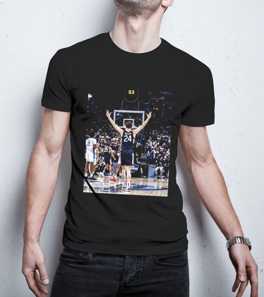 Braylon Mullins UConn Huskies Victory Over Duke Blue Devils Basketball March Madness 2026 T-Shirt