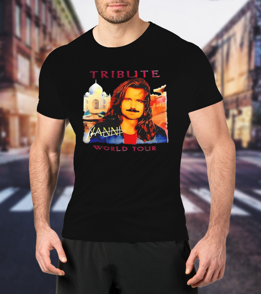Yanni Tribute World Tour Taj Mahal T-Shirt