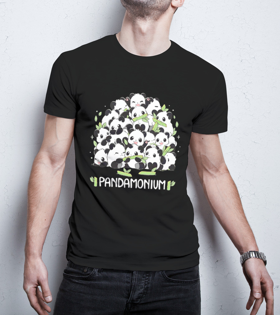 Pandemonium Panda Bamboo Cuteness Overload T-Shirt