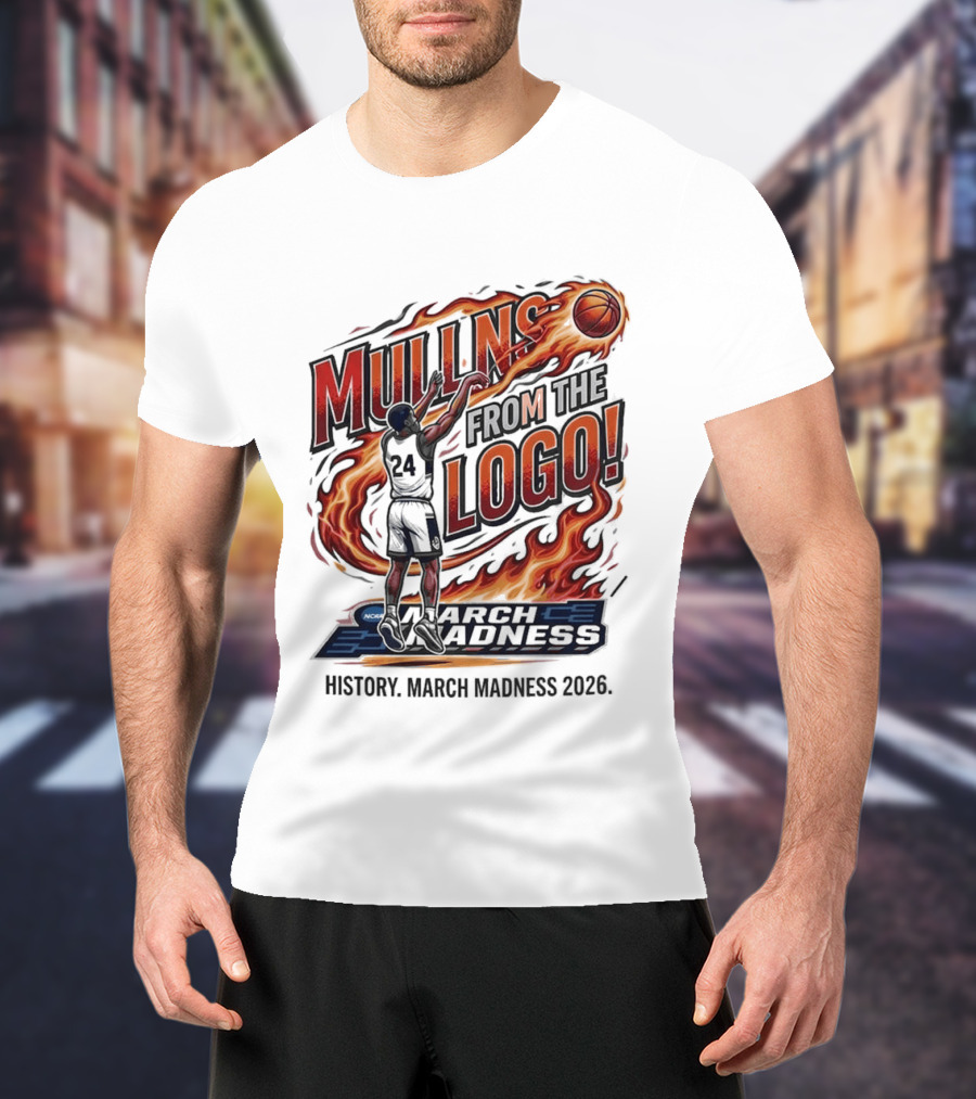 Mullins From The Logo March Madness 2020 History T-Shirt