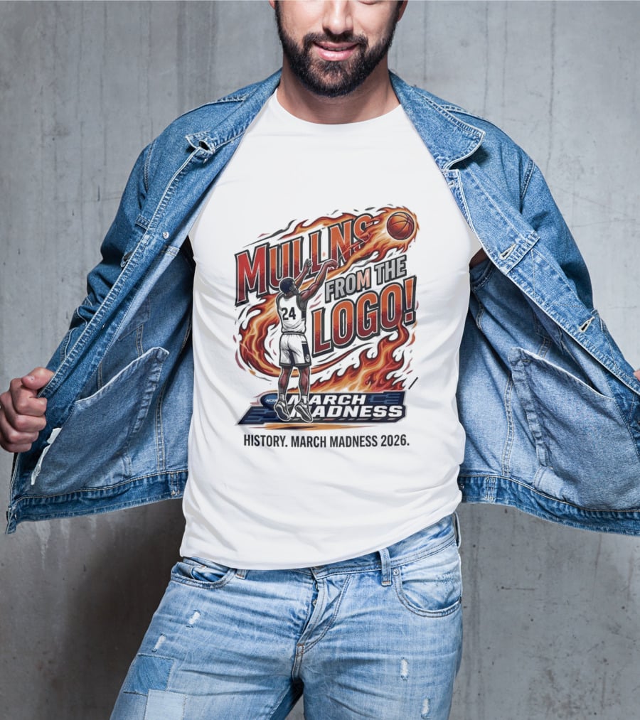 Mullins From The Logo March Madness 2020 History T-Shirt