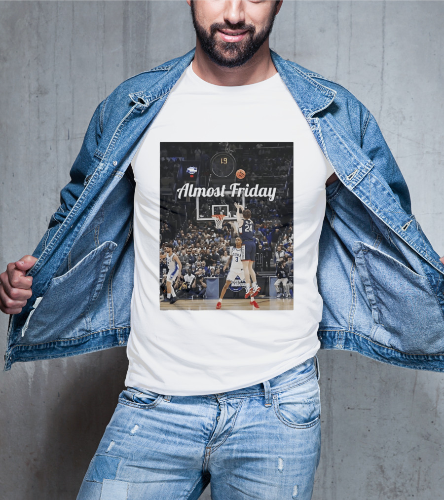 Braylon Mullins Almost Friday UConn Huskies Game Winning Shot Against Duke March Madness T-Shirt