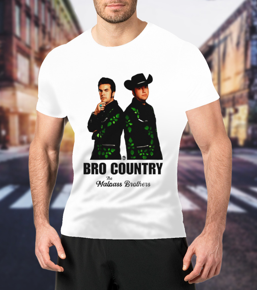 Bro Country The Malnass Brothers Western Style Duo T-Shirt