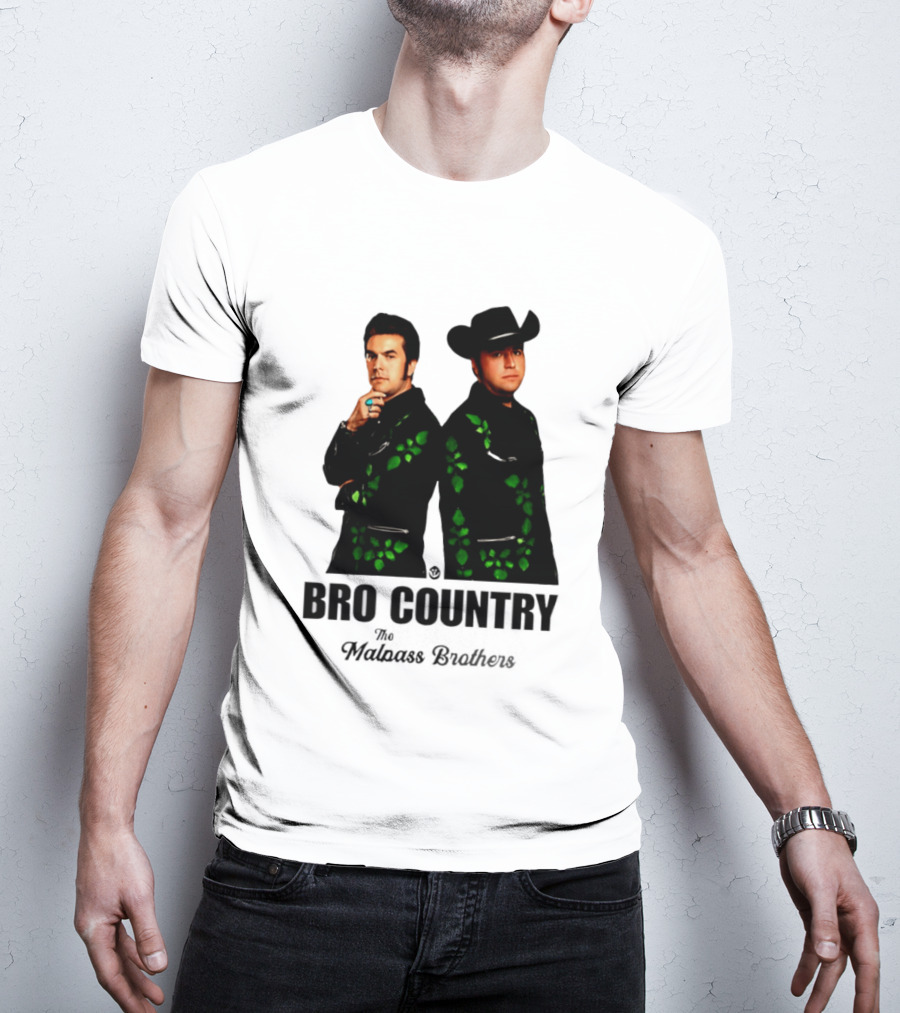 Bro Country The Malnass Brothers Western Style Duo T-Shirt