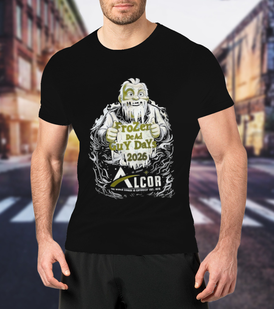 Alcor Frozen Dead Guy Days 2026 Festival Event T-Shirt