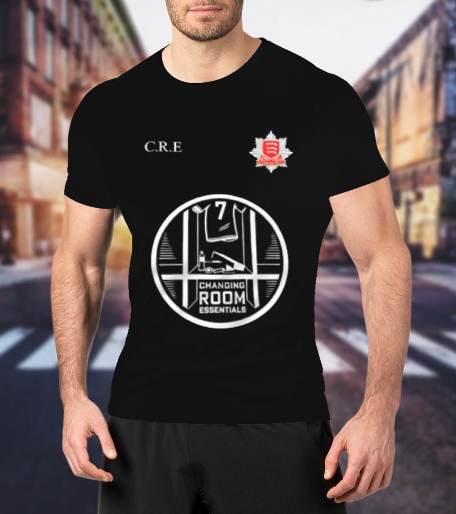 C.R.E Changing Room Essentials 7 Sports Locker Jersey T-Shirt