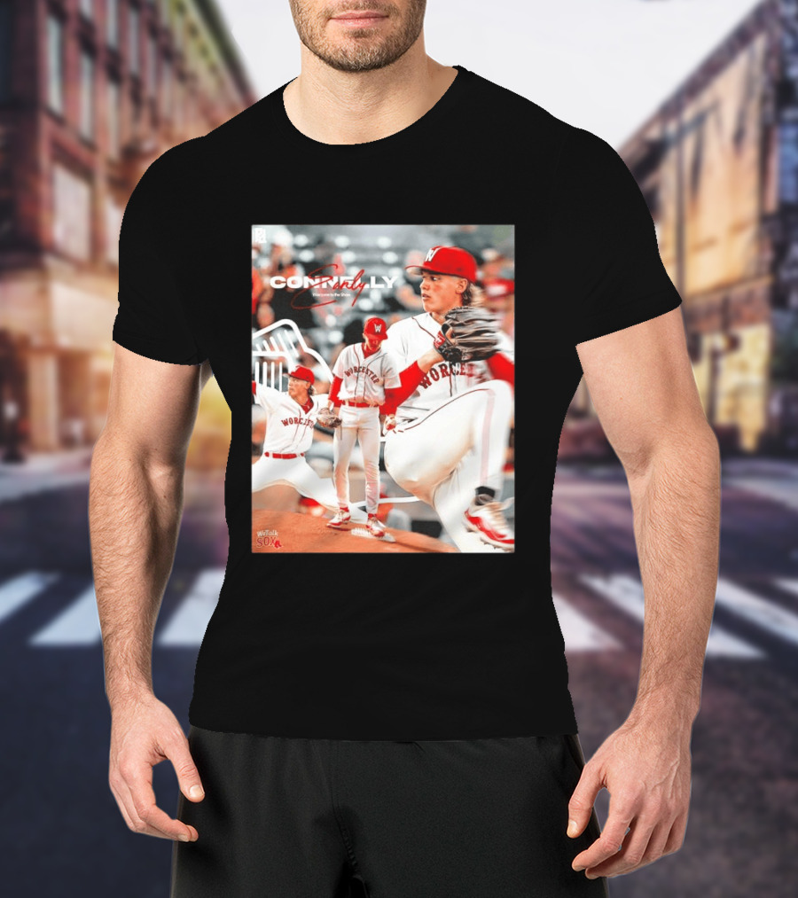 Connelly Early Welcome To The Show Worcester Red Sox Pitcher T-Shirt