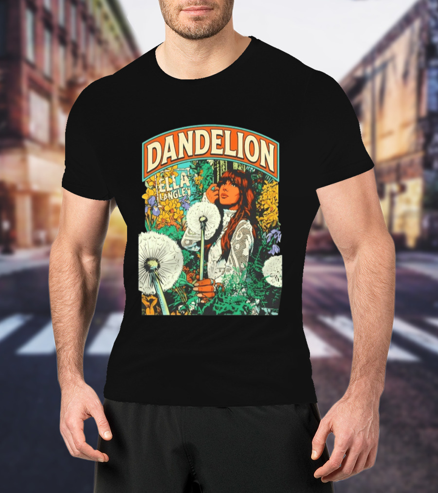Dandelion Ella Langley Vintage Floral Aesthetic T-Shirt