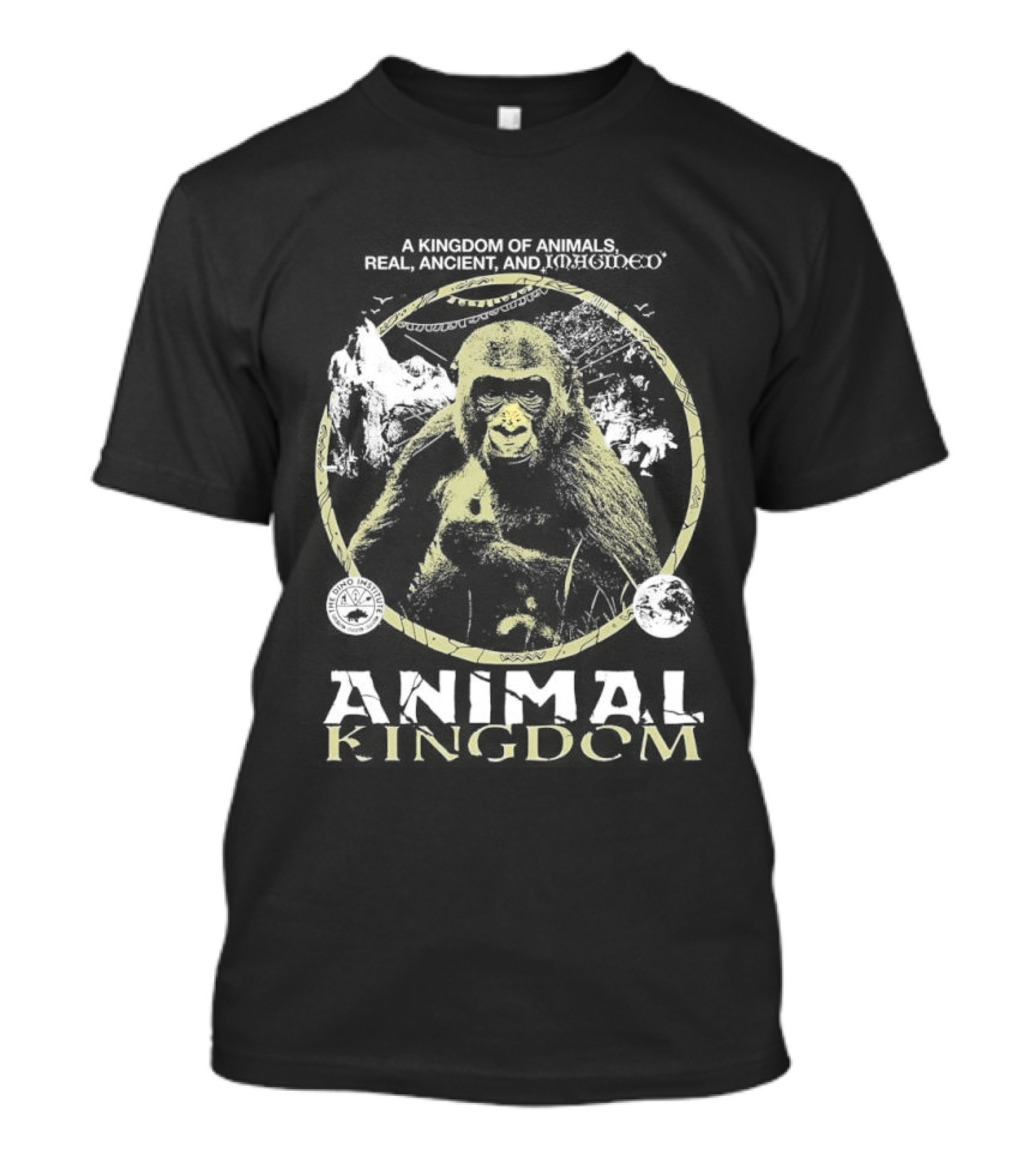 Kingdom Of Animals Real Ancient Imagined Disney's Animal Kingdom T-Shirt
