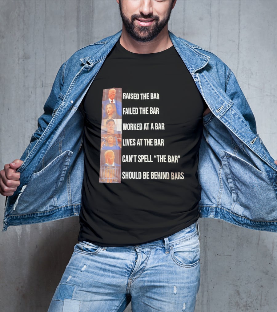 Assholes That Belong In Prison Kamala Harris Alexandria Ocasio Cortez Nancy Pelosi Joe Biden Hillary Clinton T-Shirt