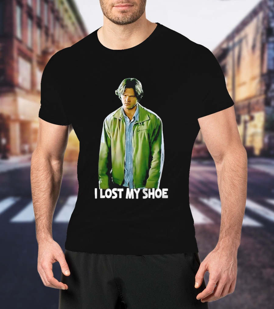 Sam Winchester I Lost My Shoe Supernatural Pop Culture Reference T-Shirt