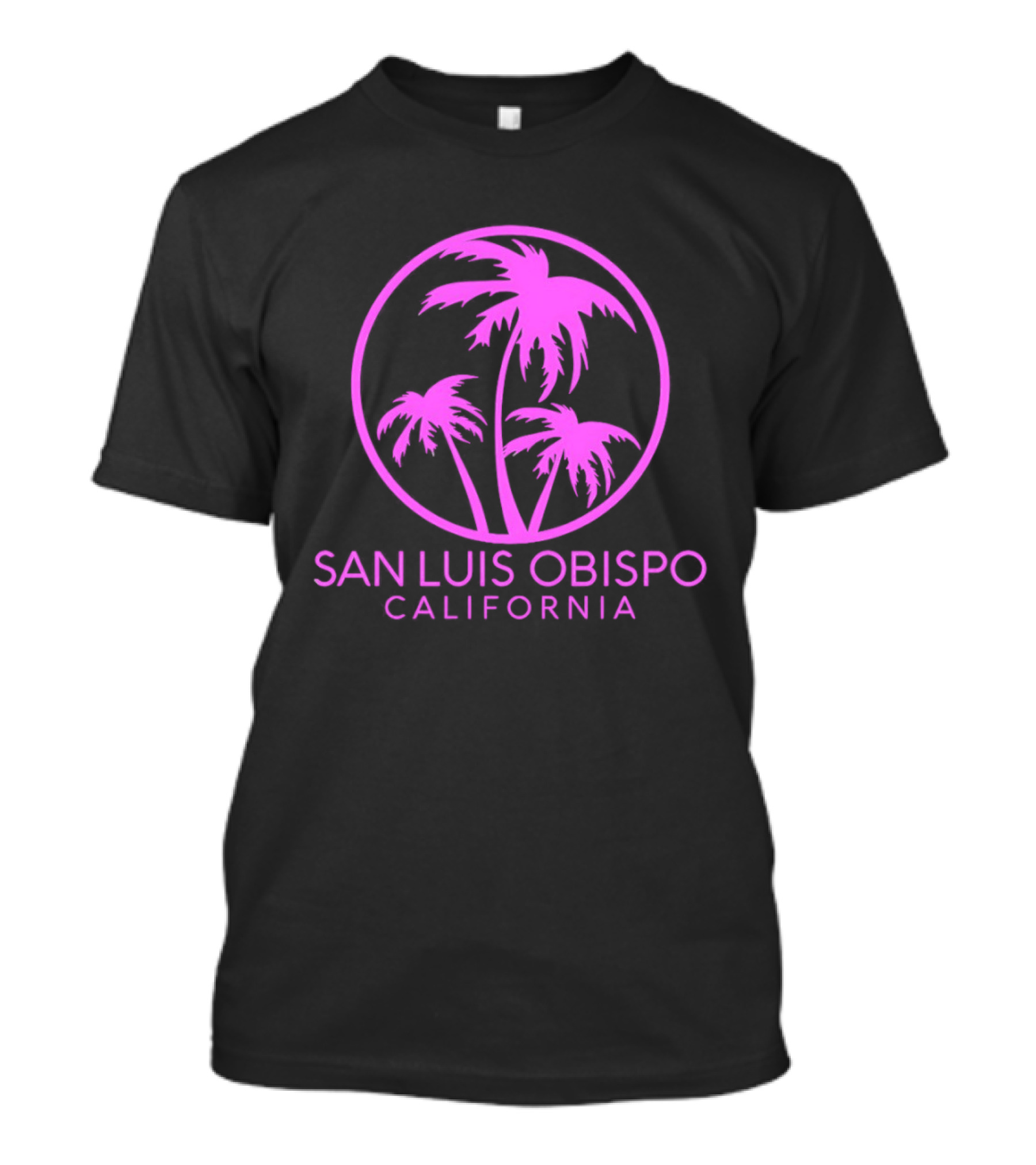 San Luis Obispo California Coconut Trees Pismo Beach Palms T-Shirt