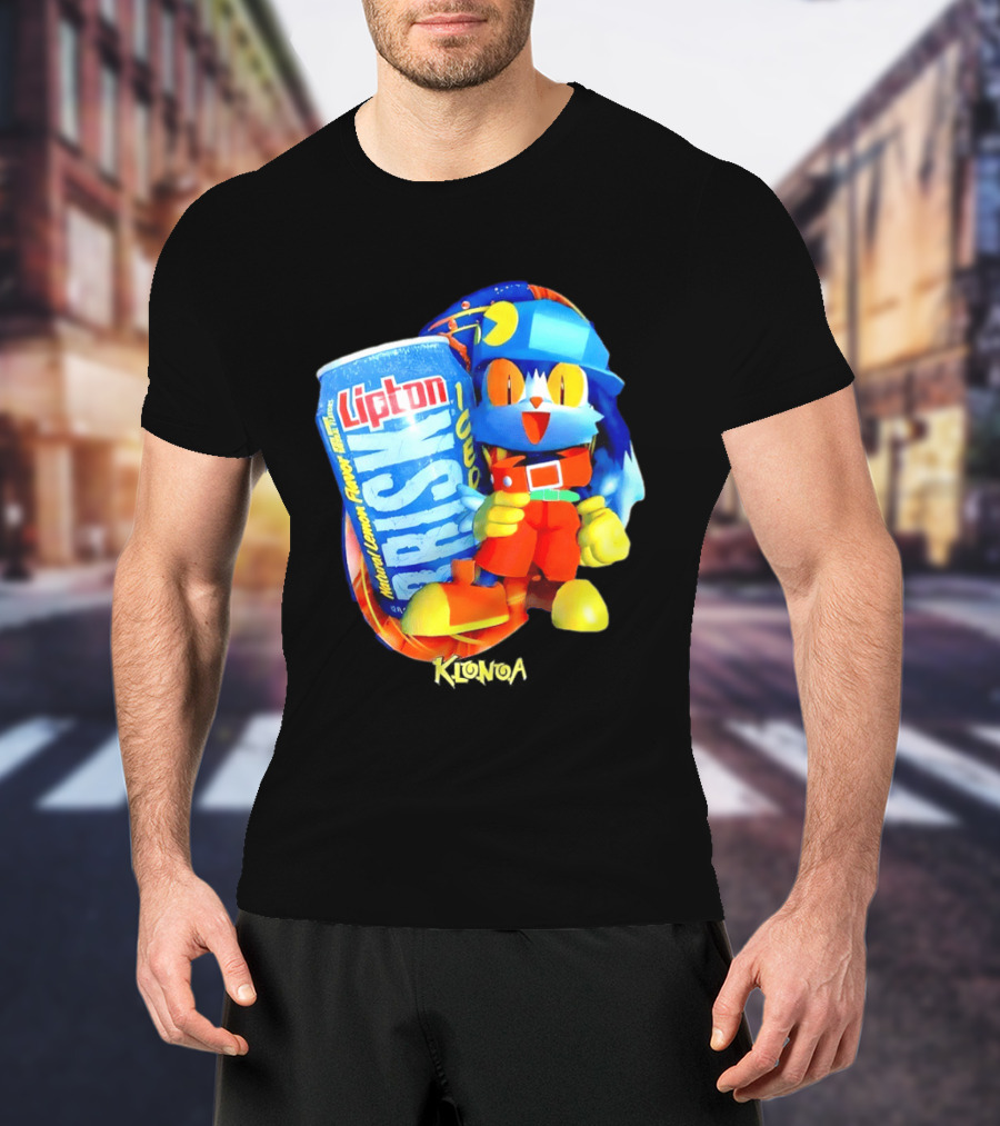 Klonoa Lipton Brisk Iced Tea Natural Lemon Flavor Beverage T-Shirt