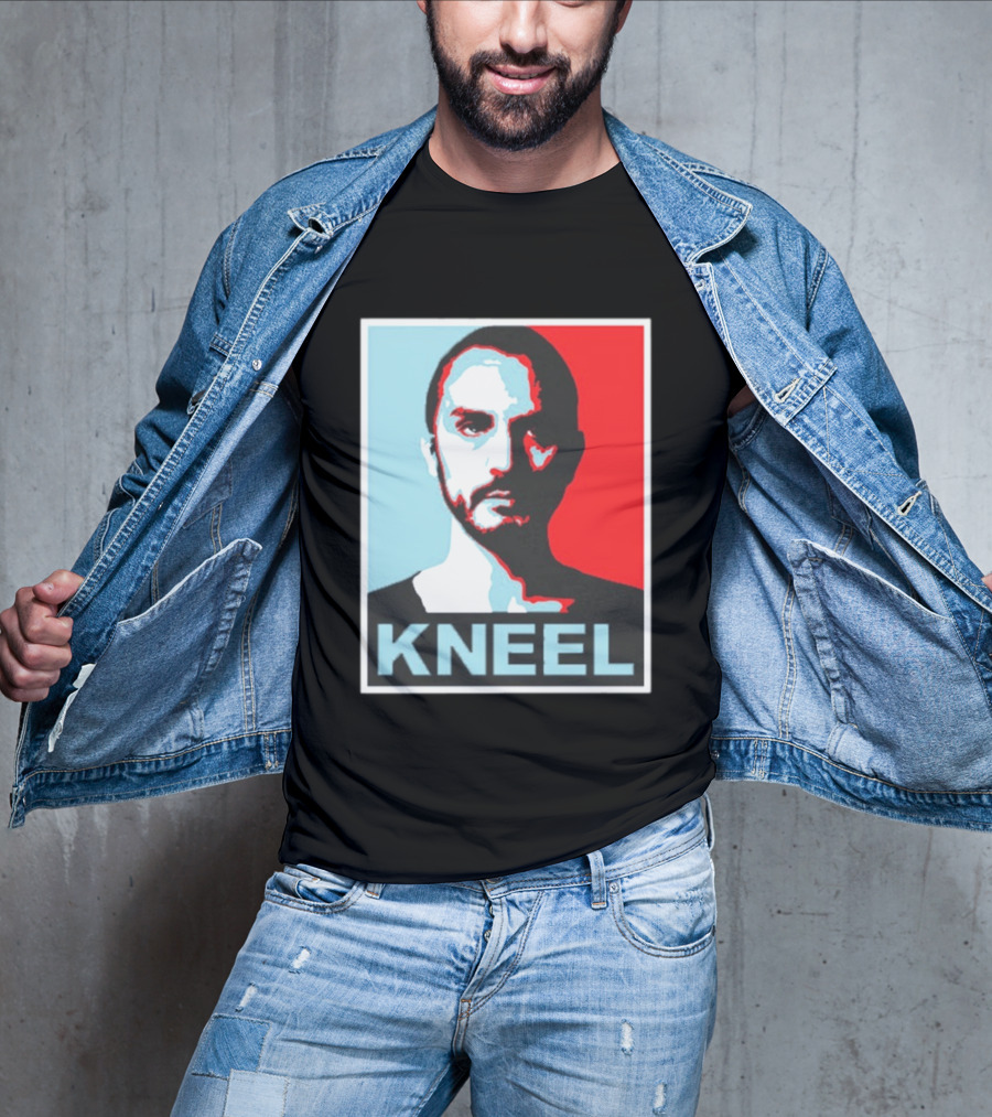 Kneel Before Zod Iconic Propaganda Style Fairy Tale Villain T-Shirt