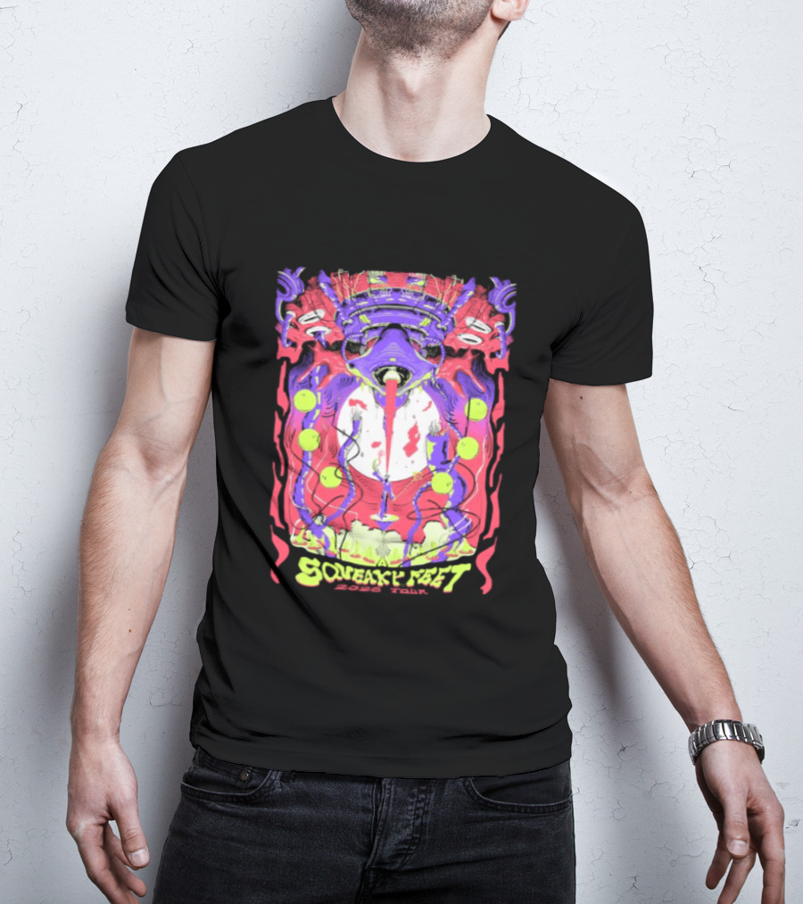 Squeaky Feet Tour 2026 Psychedelic T-Shirt
